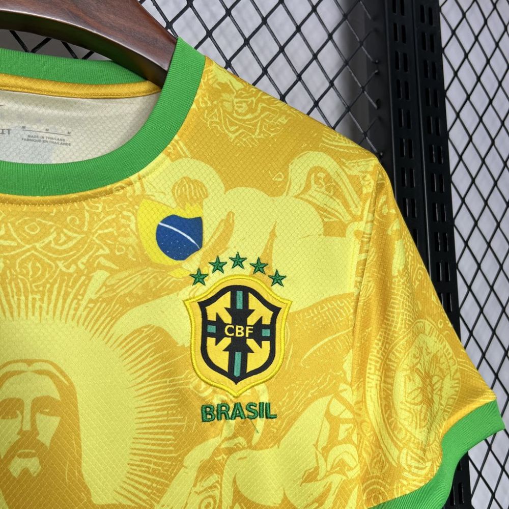 2024-2025 Brazil Special Edition Yellow Jersey 1:1 Thai Quality