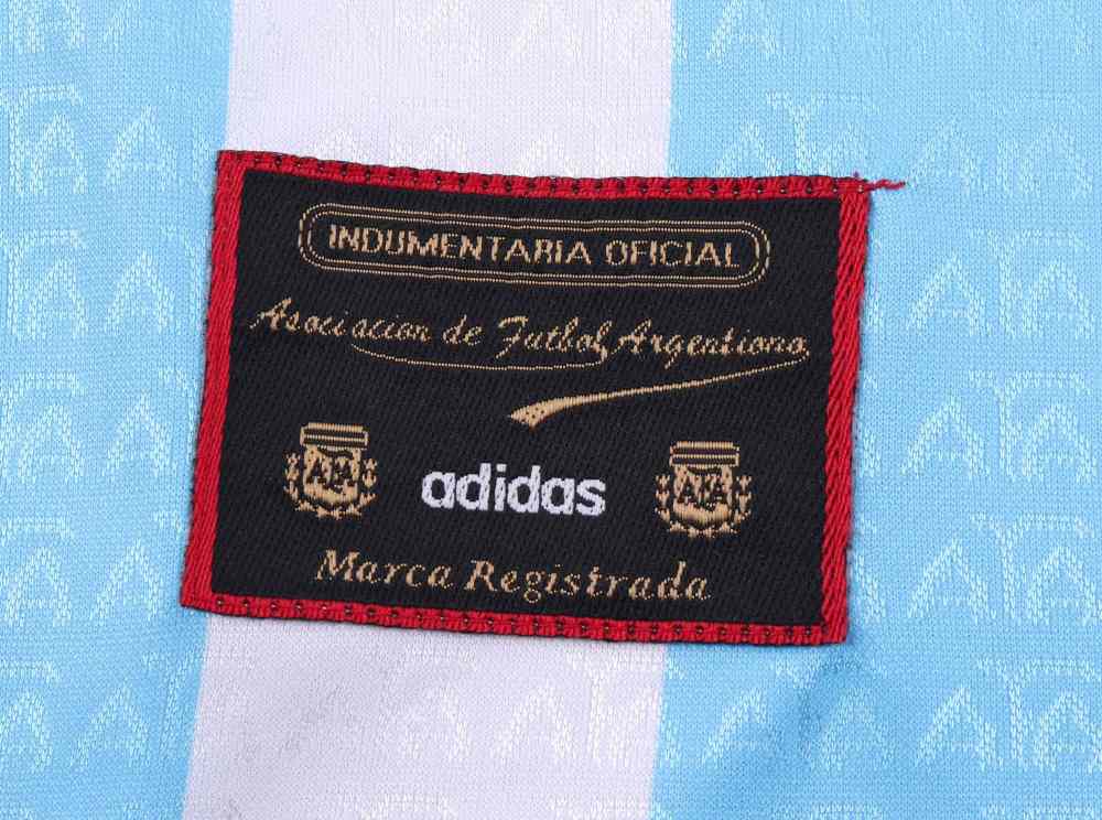 1996-1997 Retro Argentina National Team Home Jersey 1:1 Thai Quality Kids Size