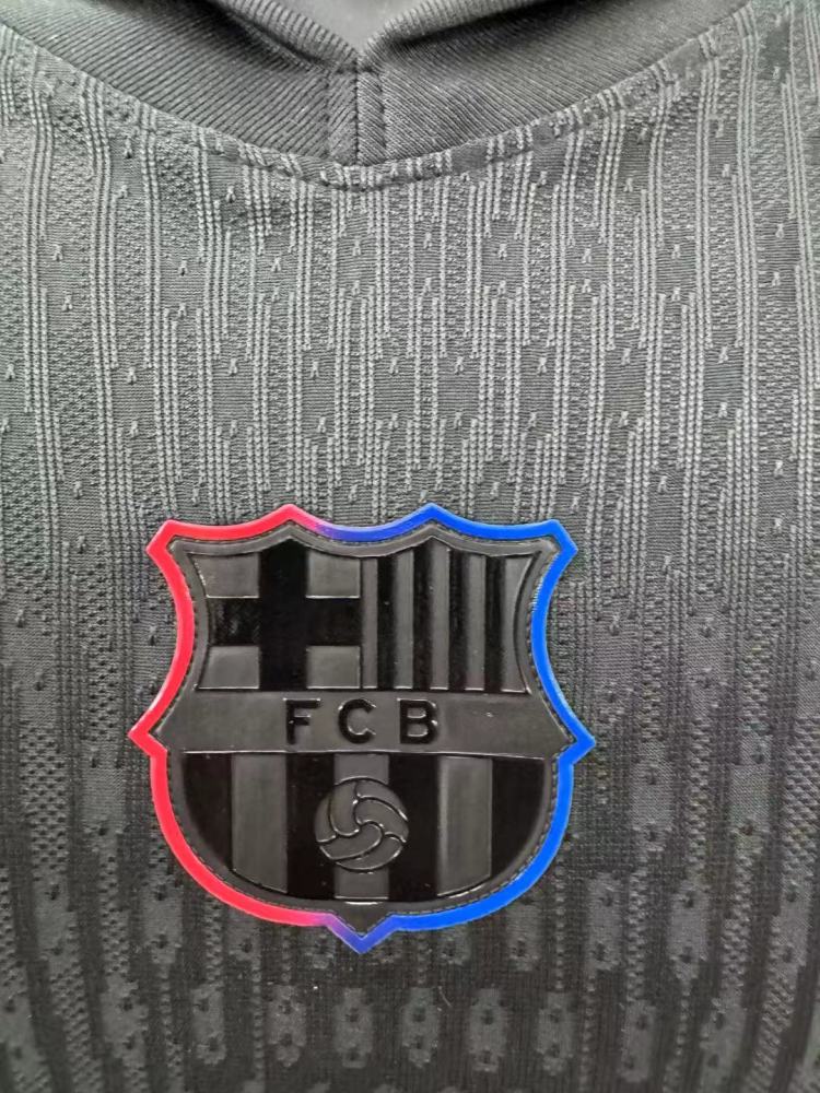 2024/2025 Long Sleeve Barcelona Away No Spotify Jersey  1:1 Thai Quality