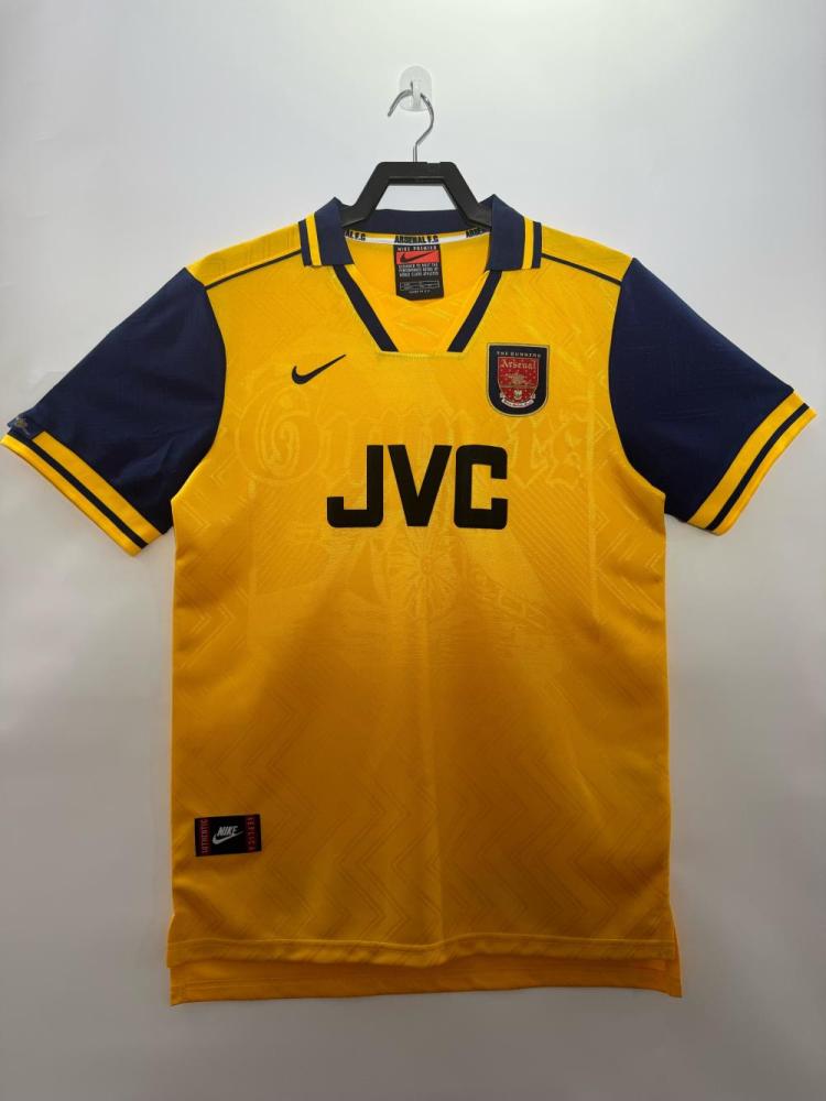 1996-1997 Retro Arsenal Away Football Shirt 1:1 Thai Quality