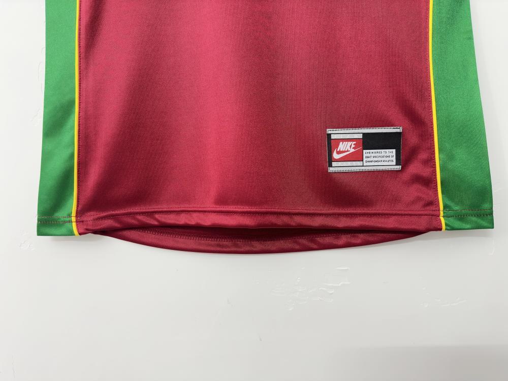 1998 Retro Portugal Home Football Shirt  1:1 Thai Quality