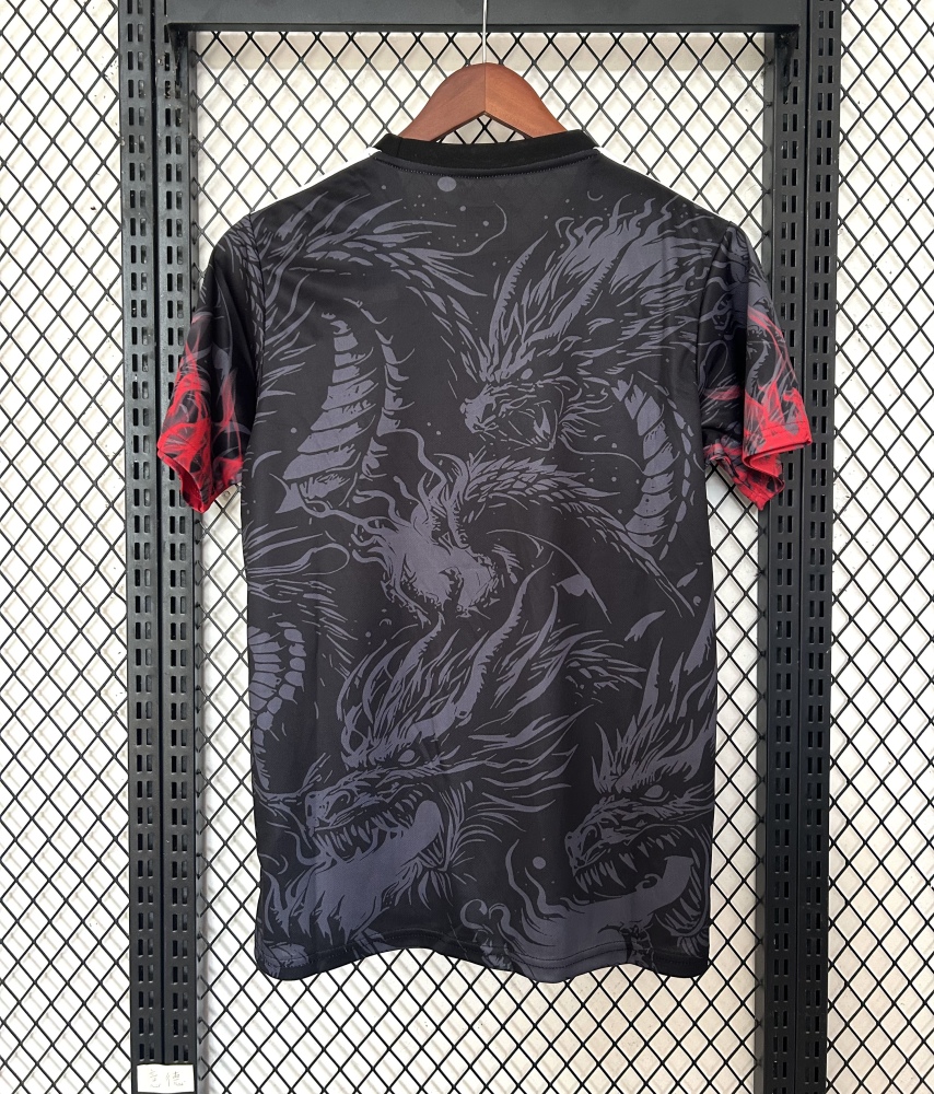 2025/2026 Real Madrid Dragon Black Special Edition Football Jersey 1:1 Thai Quality