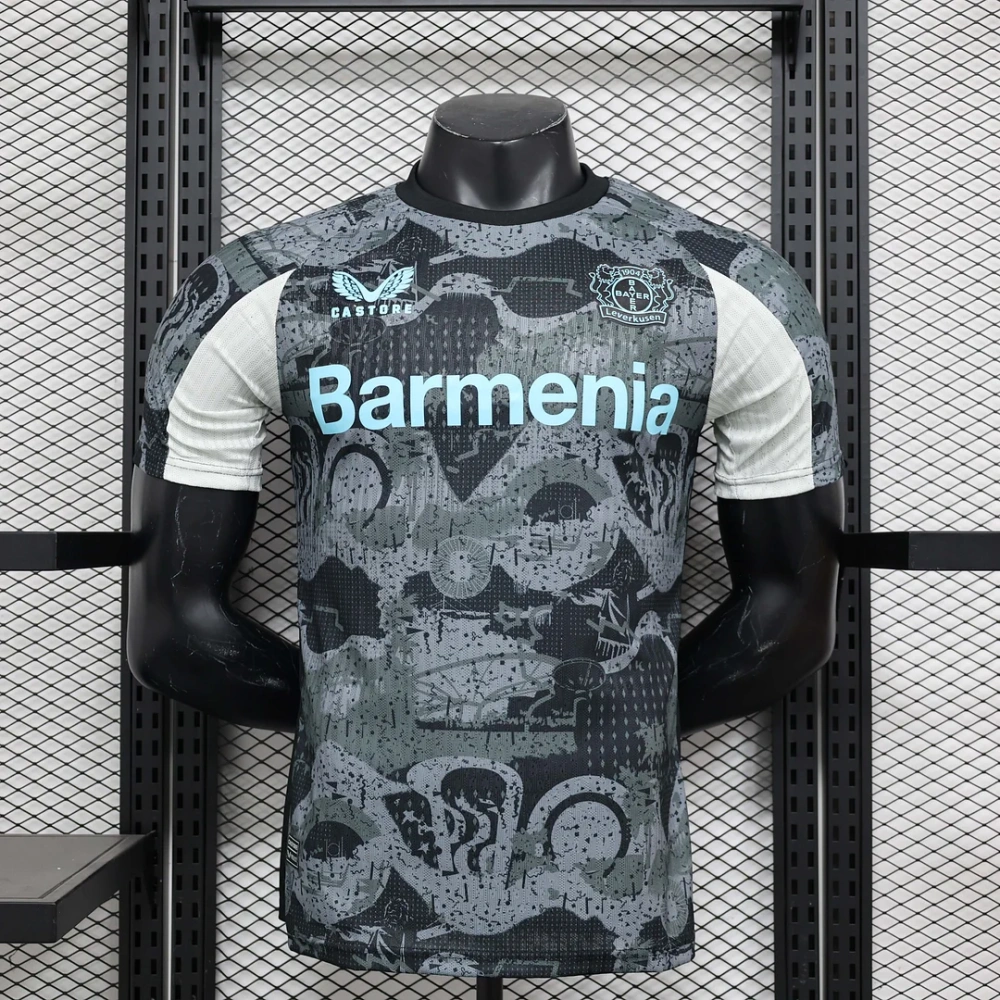2024/2025 Player Edition Bayer Leverkusen 3rd Away Football Shirt 1:1 Thai Quality