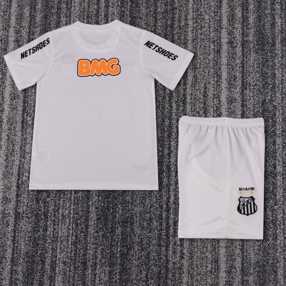 2012/2013 Retro Santos Home Football Shirt Kids Size 1:1 Thai Quality