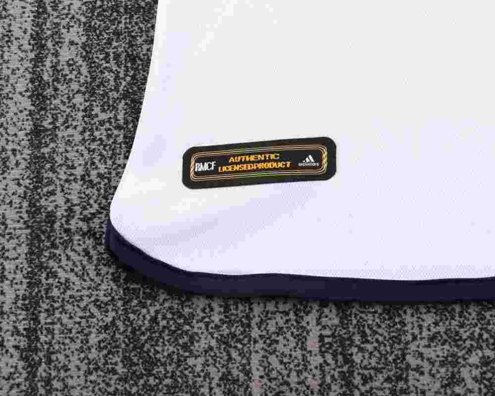 2000-2001 Retro Real Madrid Home Football Shirt 1:1 Thai Quality Kids Size