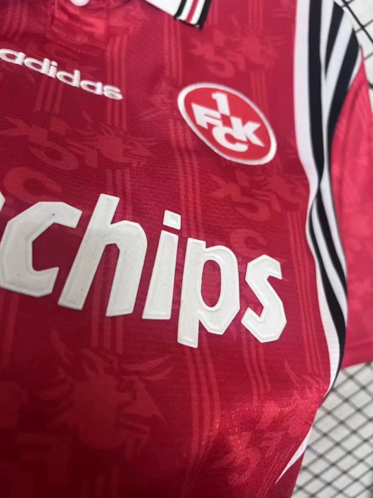 1997/1998 Retro FC Kaiserslautern Home Football Jersey 1:1 Thai Quality