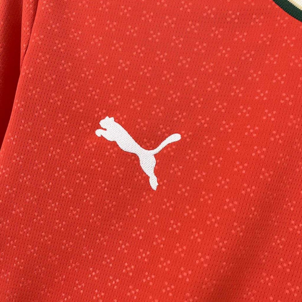 2025-2026 Portugal Long Sleeves Home Football Jersey 1:1 Thai Quality