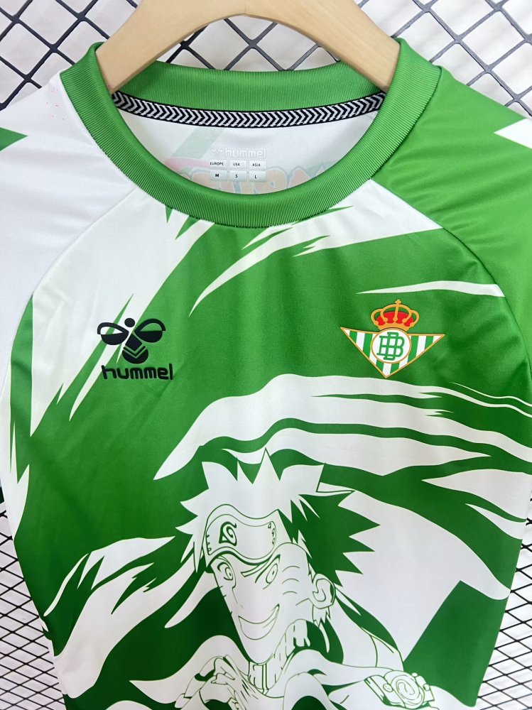 2025/2026 Real Betis Naruto Special Edition Football Shirt 1:1 Thai Quality