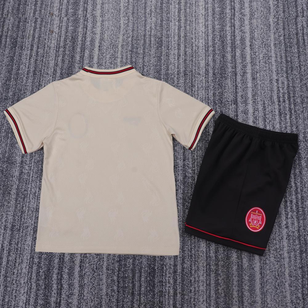 1996-1997 Retro Liverpool Away Football Jersey 1:1 Thai Quality Kids Size
