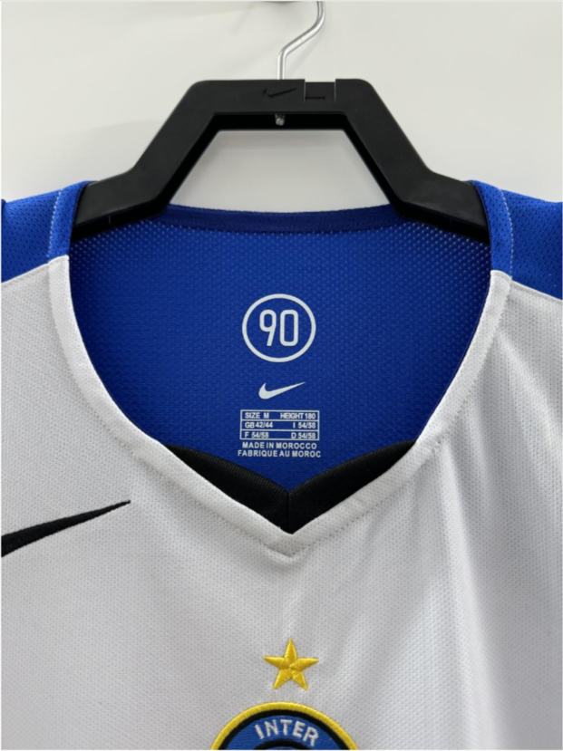2004/2005 Retro Inter Milan Away Football Jersey 1:1 Thai Quality