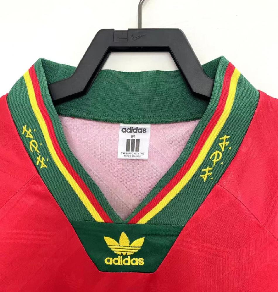 1992-1994 Retro Portugal Home Football Shirt 1:1 Thai Quality