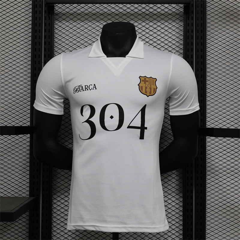 2024/2025 Player Version Barcelona 304 Anniversary Edition Jersey 1:1 Thai Quality