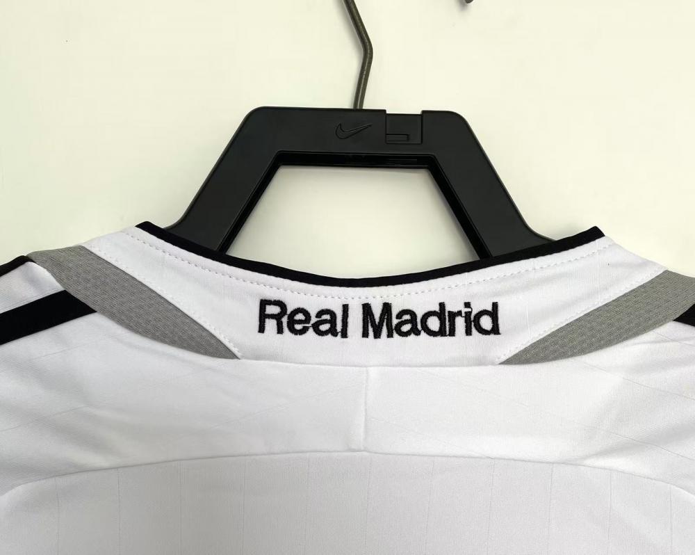 2006/2007 Retro Long Sleeve Real Madrid Home Jersey 1:1 Thai Quality