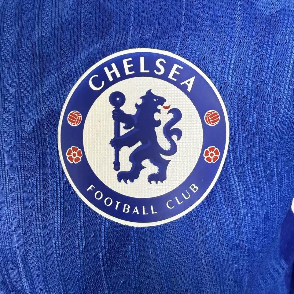 2025/2026 Long Sleeves Chelsea Home Player Version Football Shirt 1:1 Thai Quality