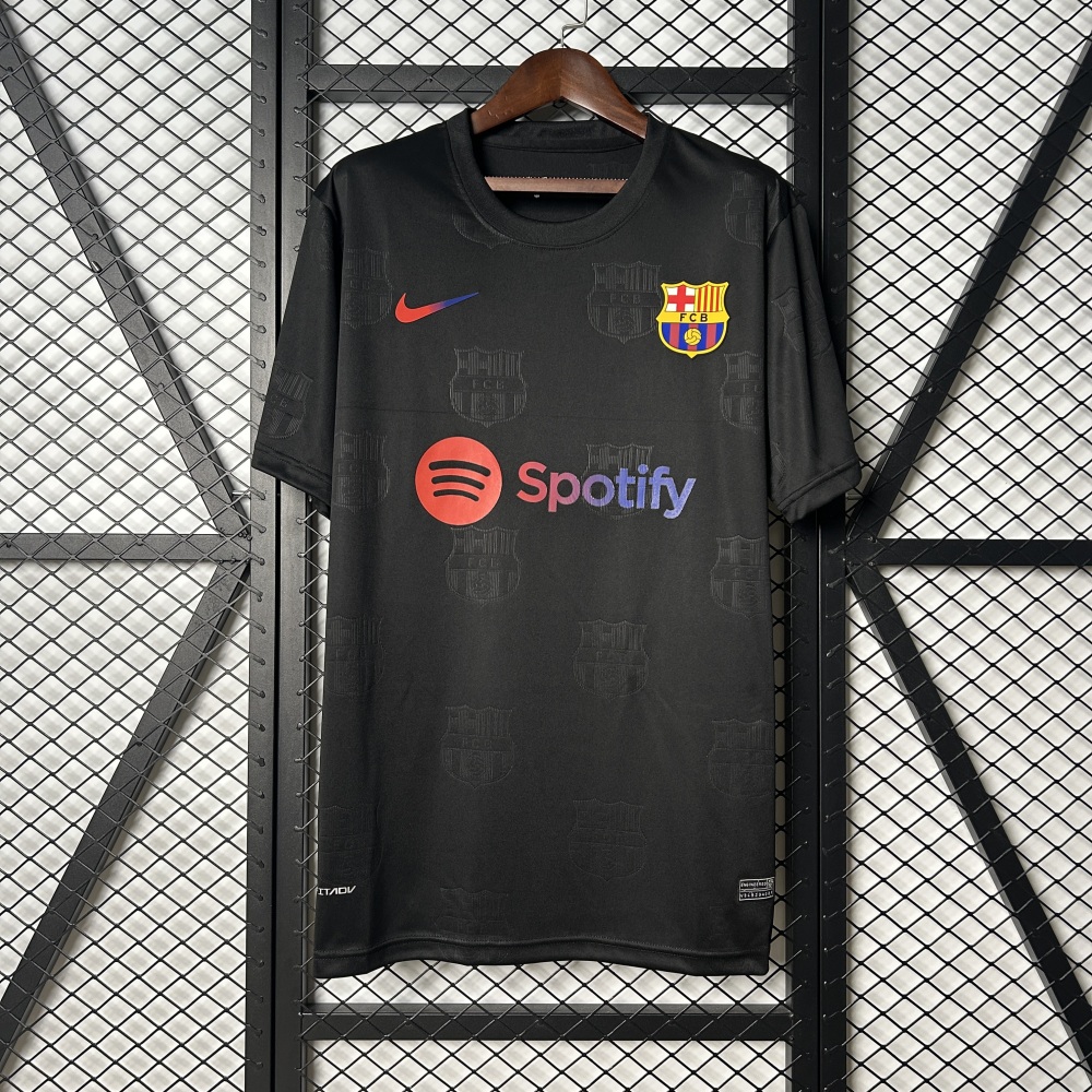 2025/2026 Barcelona Black Team Chapter Special Edition Football Jersey 1:1 Thai Quality