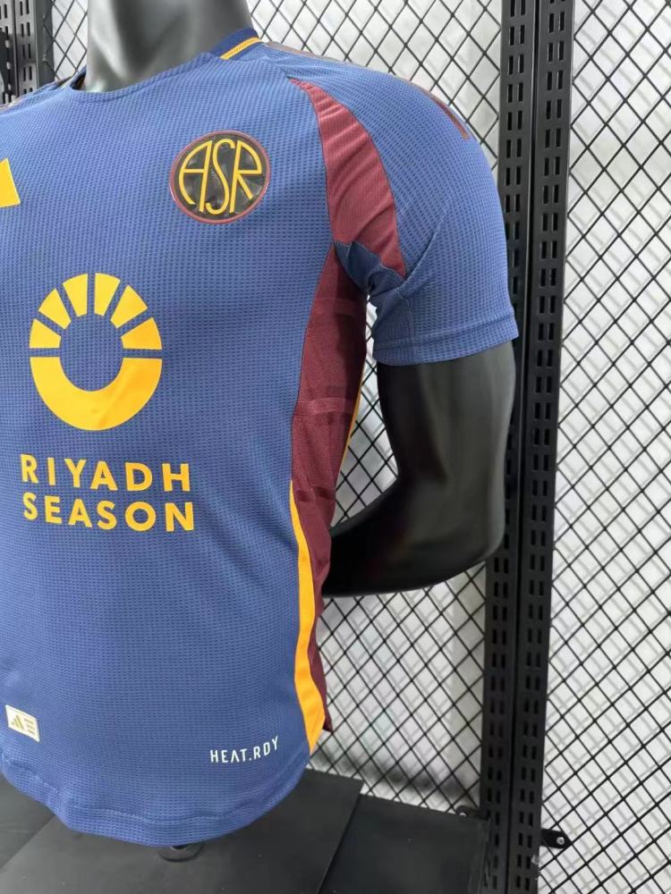 2024/2025 Player Version Roma Third Away Soccer Jersey 1:1 Thai Quality