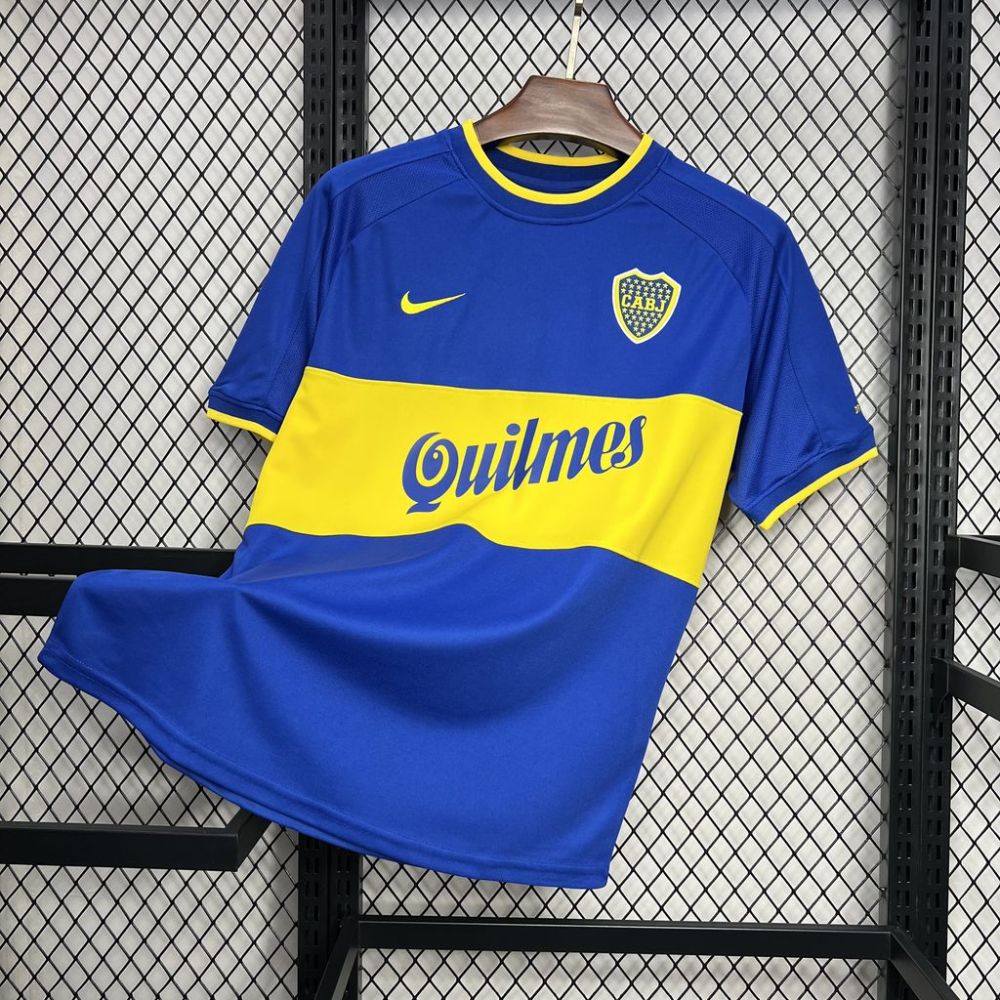 2000/2001 Retro Boca Juniors Home Football Jersey 1:1 Thai Quality