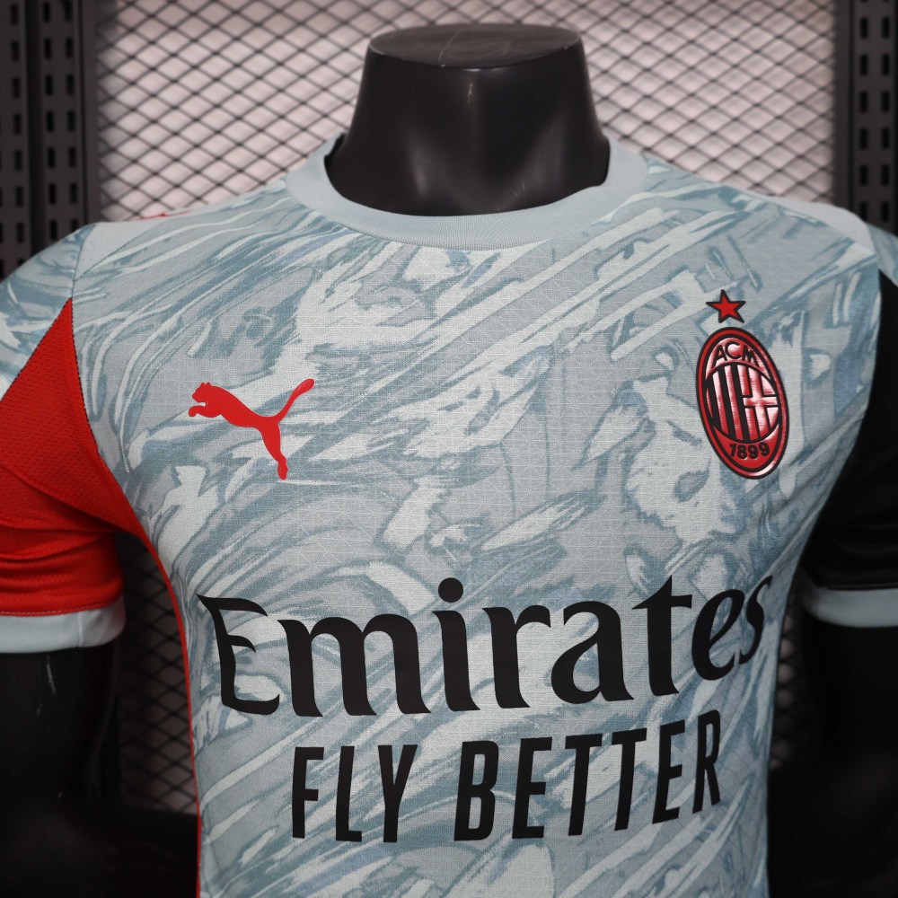 2025/2026 Player Version AC Milan Goalkeeper Football Jersey 1:1 Thai Quality