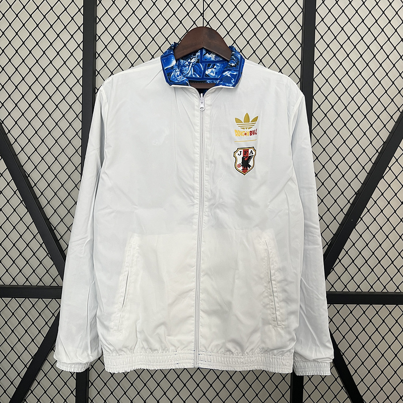 2024 Japan Reversible Windbreaker (blue) Soccer Jersey 1:1 Thai Quality