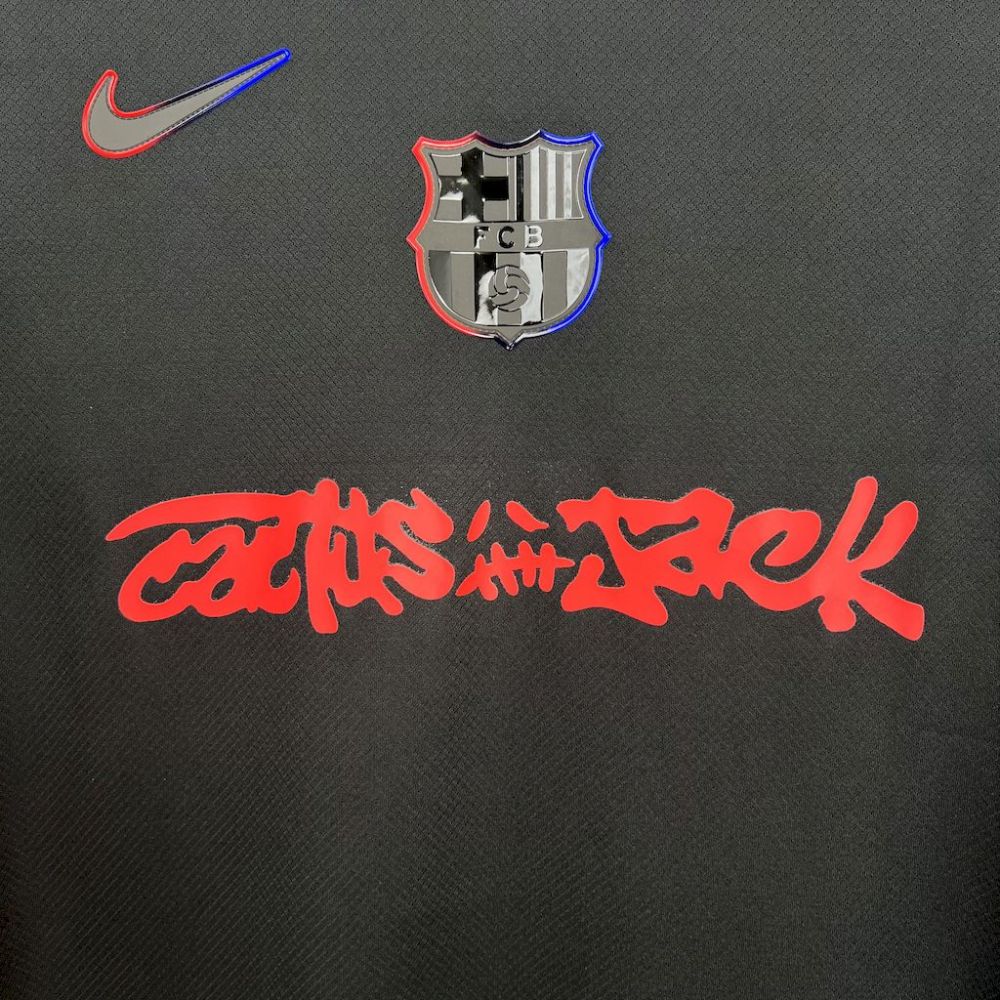 2024/2025  Barcelona x Travis Scott Collab Away Football Shirt 1:1 Thai Quality