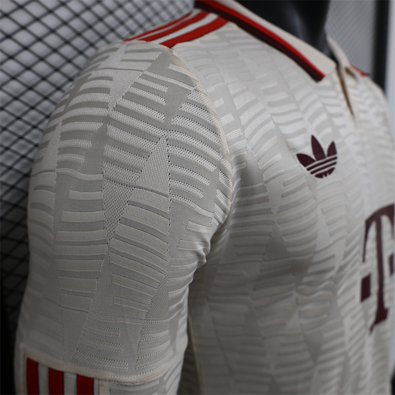 2024/2025 Long Sleeves Bayern Munich Third Away Player Version Football Shirt 1:1 Thai Quality