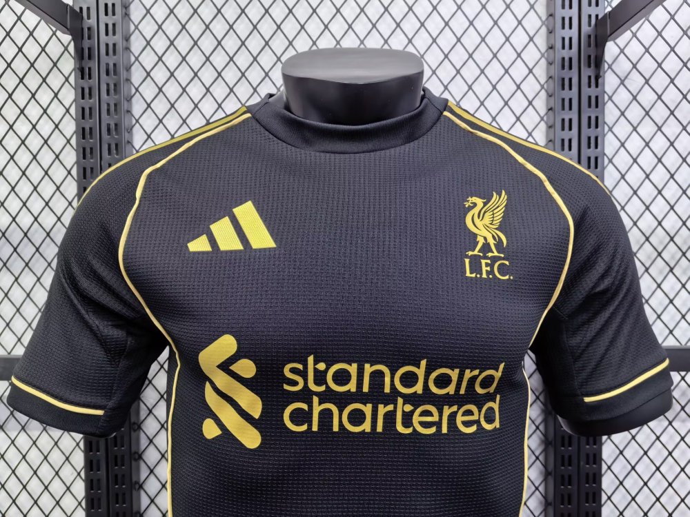 2025/2026 Player Version Liverpool Special Edition Black Football Jersey 1:1 Thai Quality
