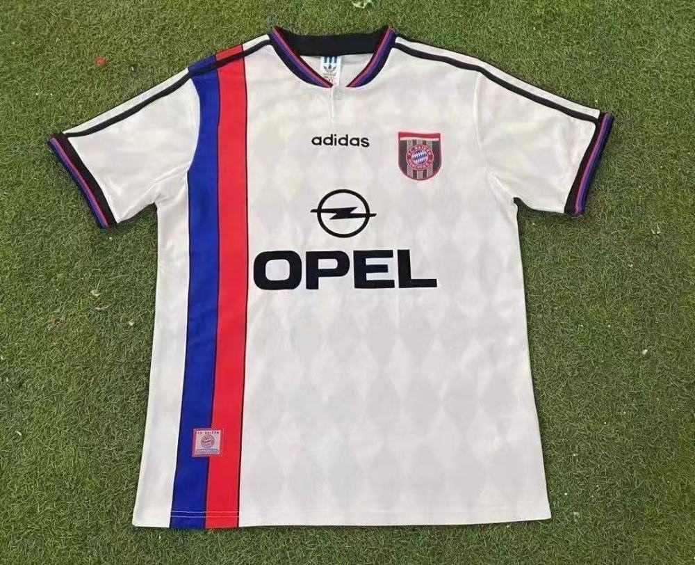1995/1996 Retro Bayern Munich Away Football Jersey 1:1 Thai Quality
