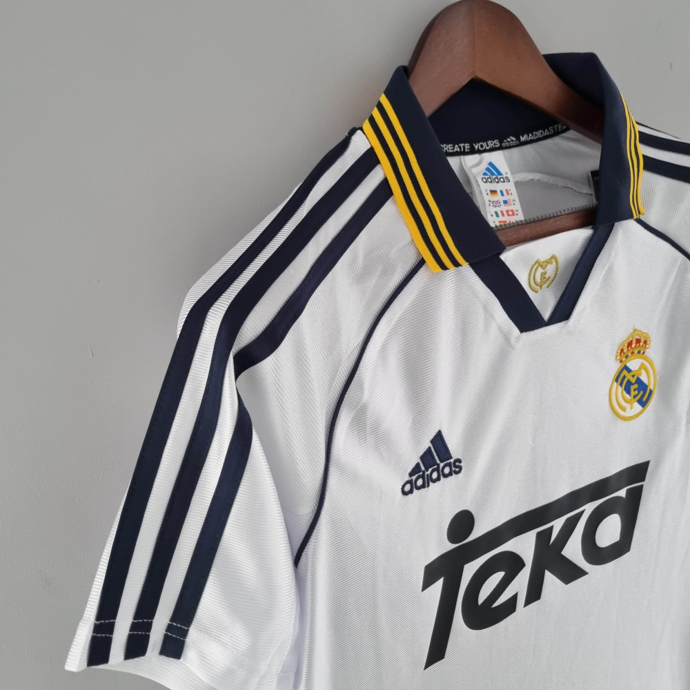 1998/2000 Retro Real Madrid Home Football Jersey 1:1 Thai Quality