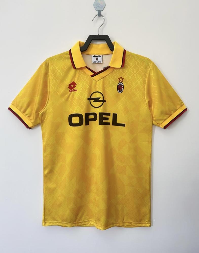 1995/1996 Retro AC Milan Third Away Football Shirt 1:1 Thai Quality