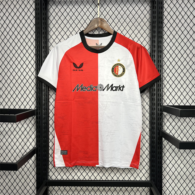 2024/2025 Feyenoord Rotterdam Home Soccer Jersey 1:1 Thai Quality