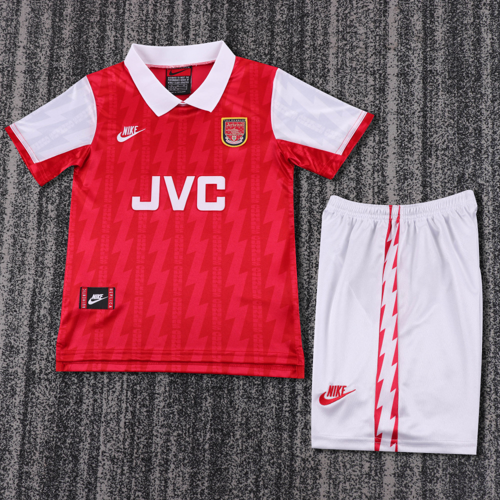 1994-1996 Retro Arsenal Home Football Shirt 1:1 Thai Quality Kids Size