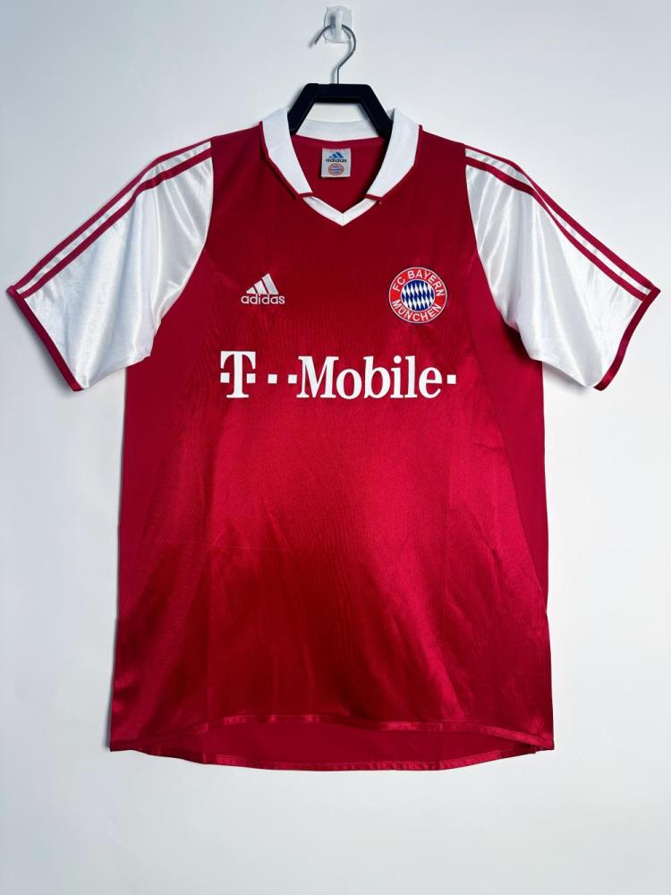 2003/2004 Retro Bayern Munich Home Football Jersey 1:1 Thai Quality