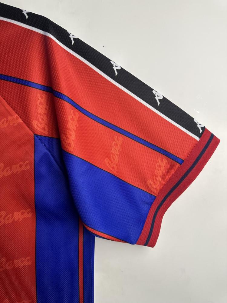 1997/1998 Retro Barcelona Home Football Shirt 1:1 Thai Quality