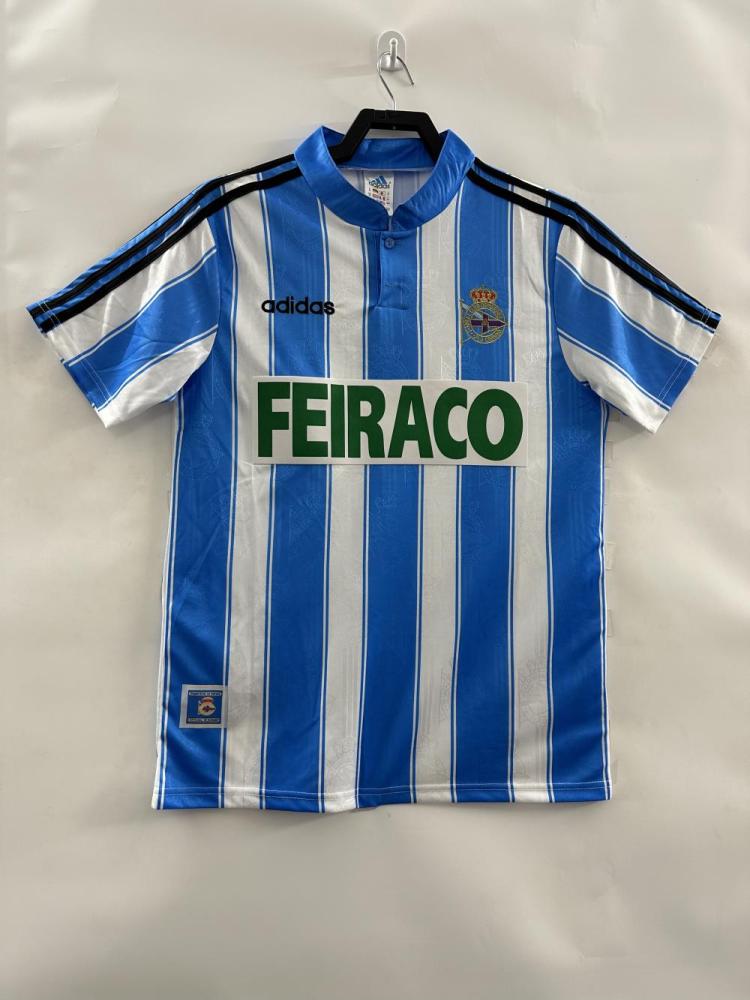 1997-1998 Retro Deportivo Home Football Shirt 1:1 Thai Quality