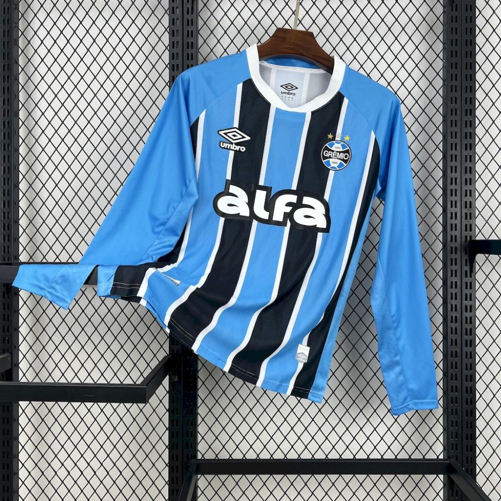 2025/2026 Long Sleeves Grêmio Home Football Shirt 1:1 Thai Quality