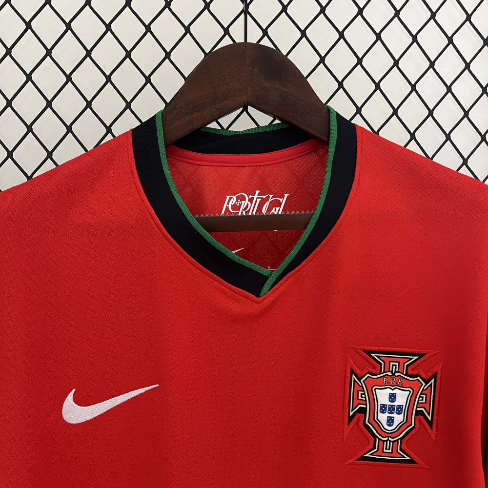 2024 Portugal Home Football Shirt 1:1 Thai Quality