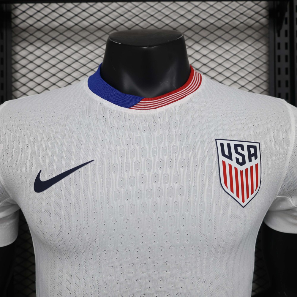 2024 Player Version United States National team Home Football Shirt 1:1 Thai Quality