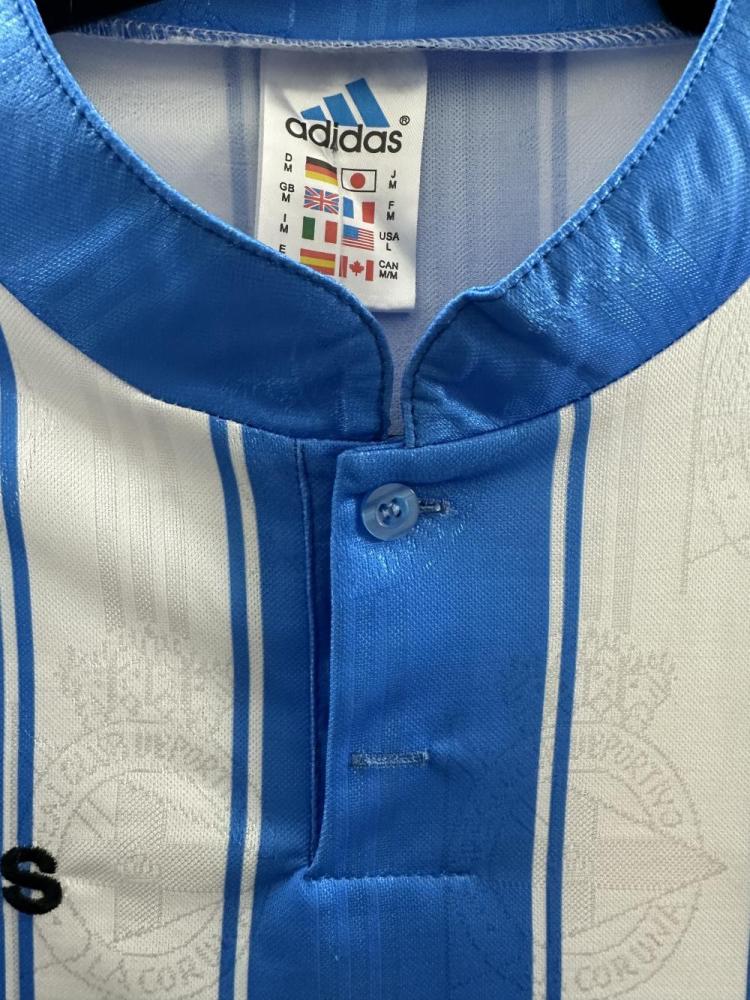 1997-1998 Retro Deportivo Home Football Shirt 1:1 Thai Quality