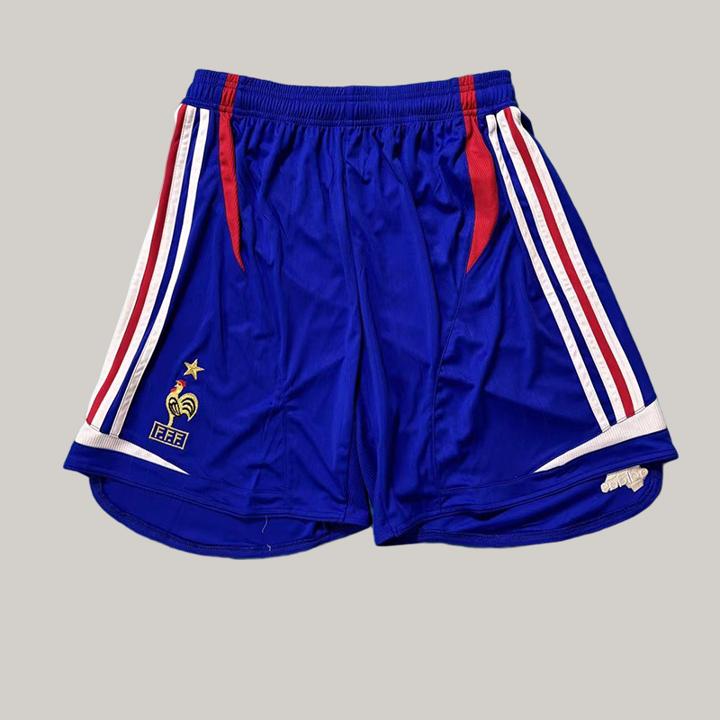 2006 Retro France Home Shorts  1:1 Thai Quality