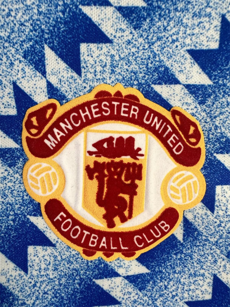 1990/1992 Retro Long Sleeves Manchester United Away Football Shirt 1:1 Thai Quality