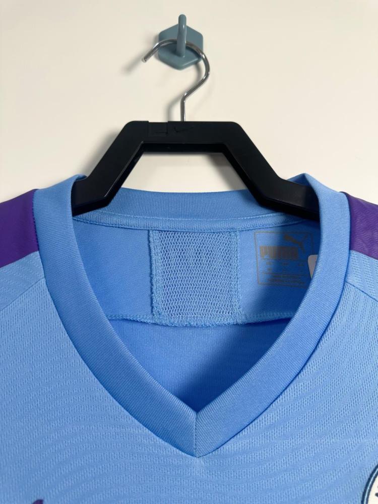 2019-2020 Retro Manchester City Home Football Shirt 1:1 Thai Quality