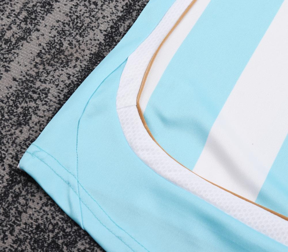 2006 Retro Argentina National Team Home Jersey 1:1 Thai Quality Kids Size Kids Size