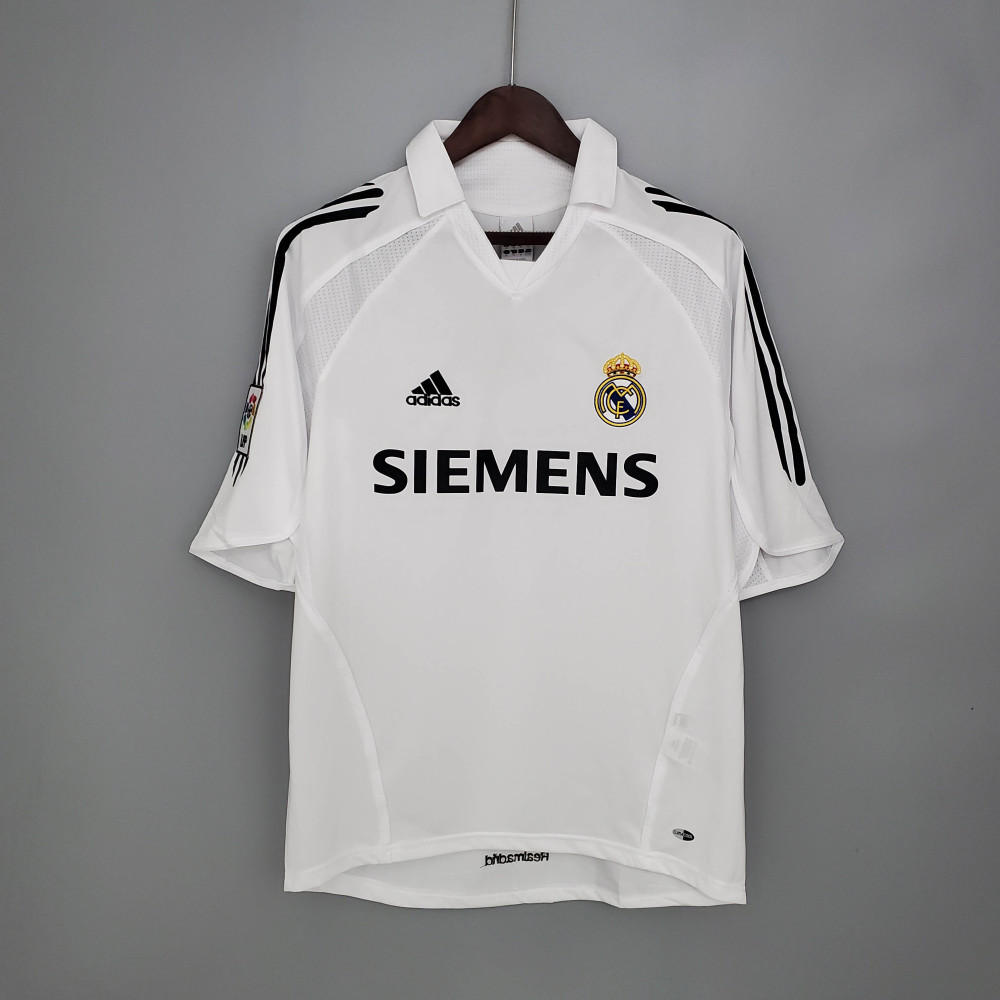 2005/2006 Retro Real Madrid Home Soccer Jersey 1:1 Thai Quality
