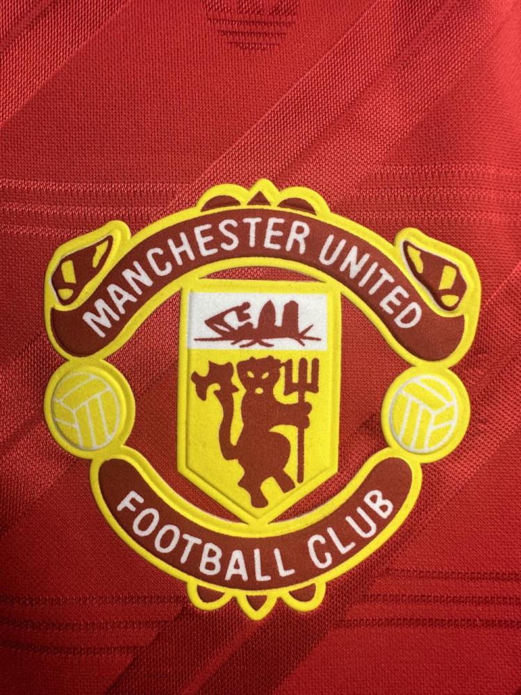 1986/1988 Retro Manchester United Home Football Shirt 1:1 Thai Quality