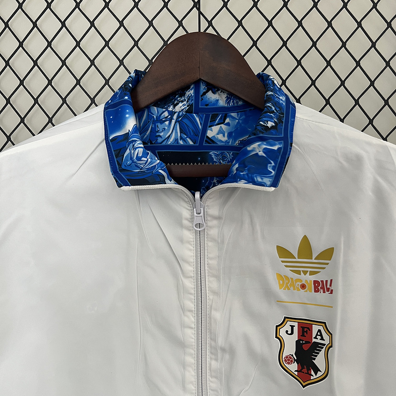 2024 Japan Reversible Windbreaker (blue) Soccer Jersey 1:1 Thai Quality