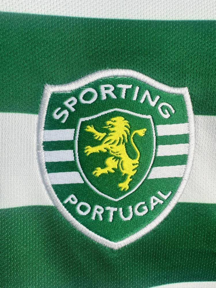 2003-2004 Retro Sporting Lisbon Home Football Shirt 1:1 Thai Quality