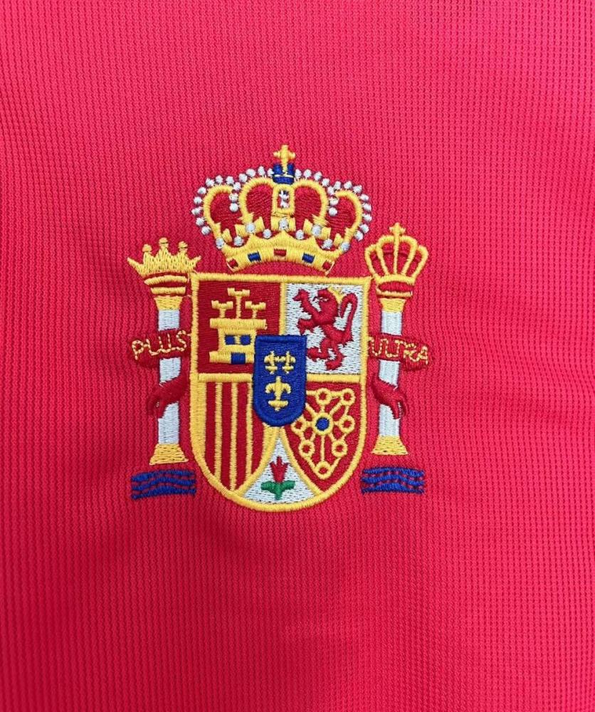 2000 Retro Spain Home Soccer Shirt 1:1 Thai Quality
