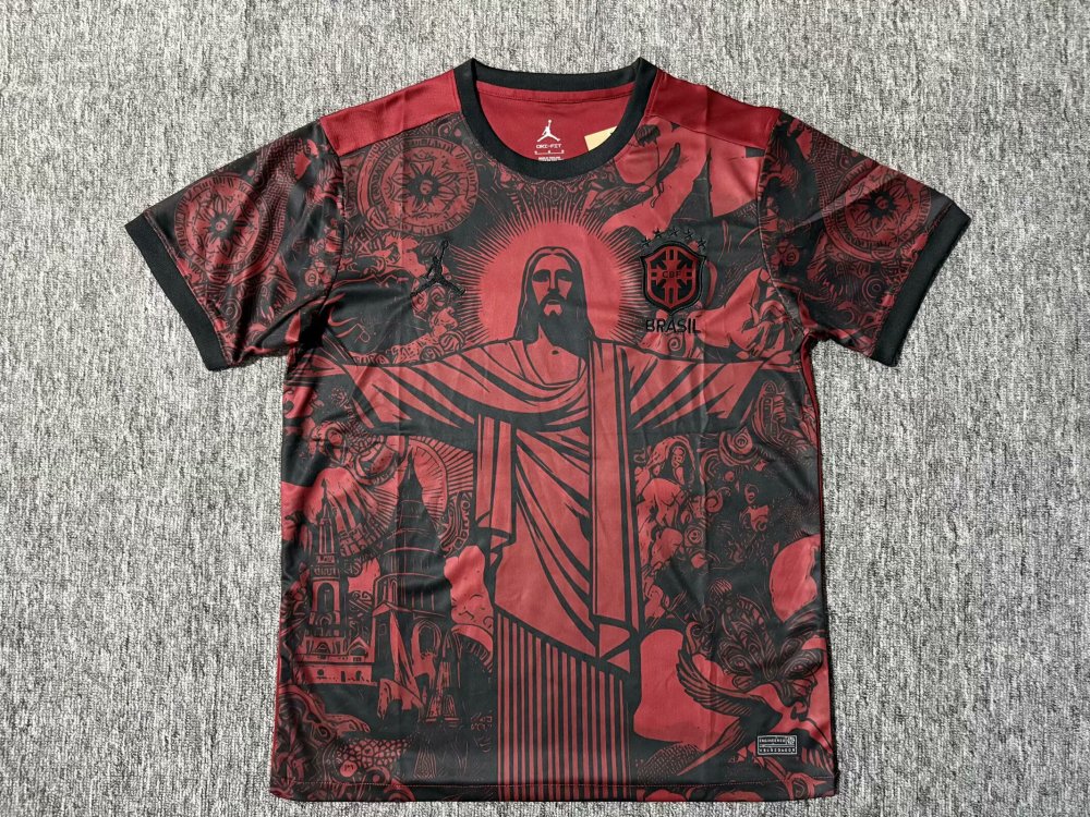 2025/2026 Brazil Goddess Wine Red Football Shirt 1:1 Thai Quality