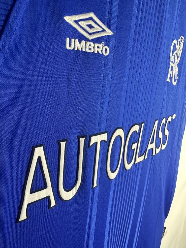 1999-2001 Retro Chelsea Home Football Shirt 1:1 Thai Quality