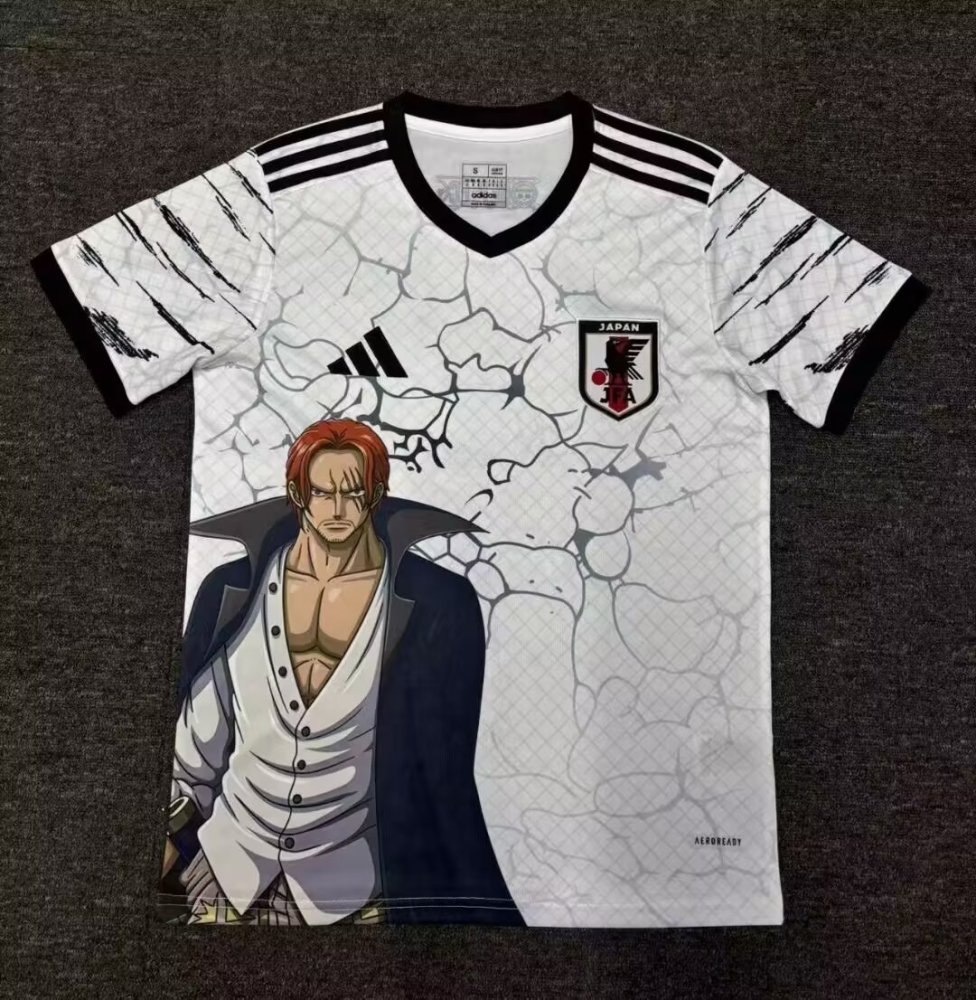 2024/2025 Japan One Piece Redhead Shanks Football Jersey 1:1 Thai Quality